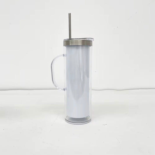 20oz stainless steel snow globe