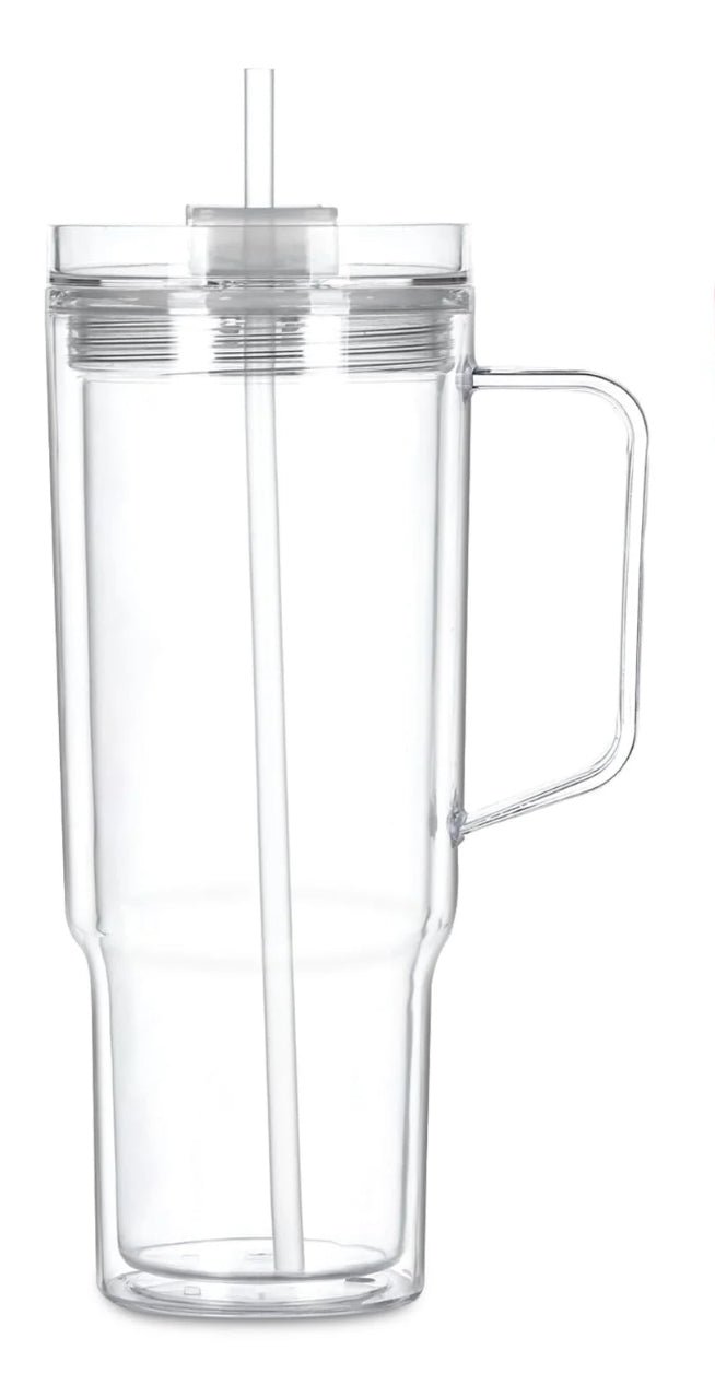 40oz snow globe tumbler