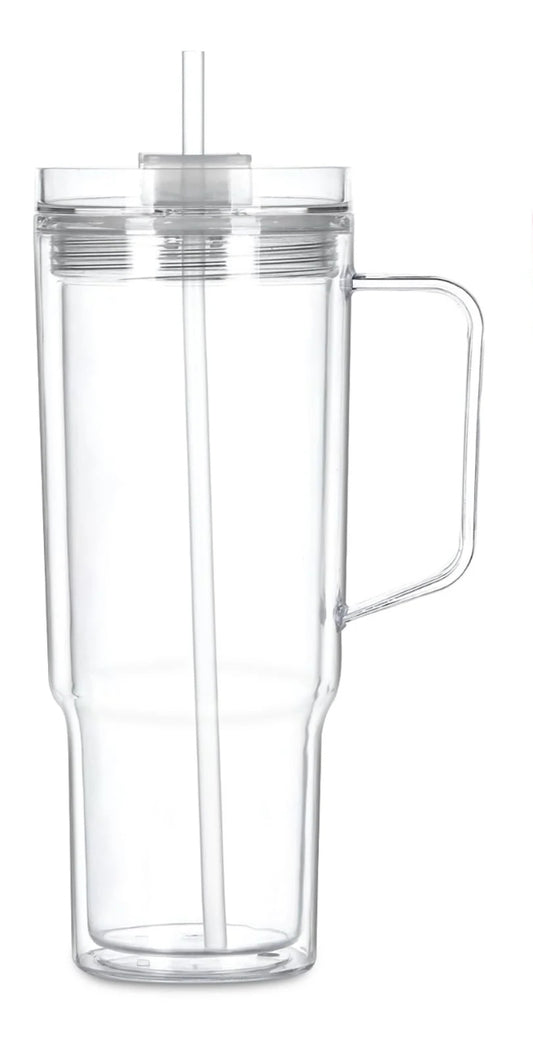 40oz snow globe tumbler