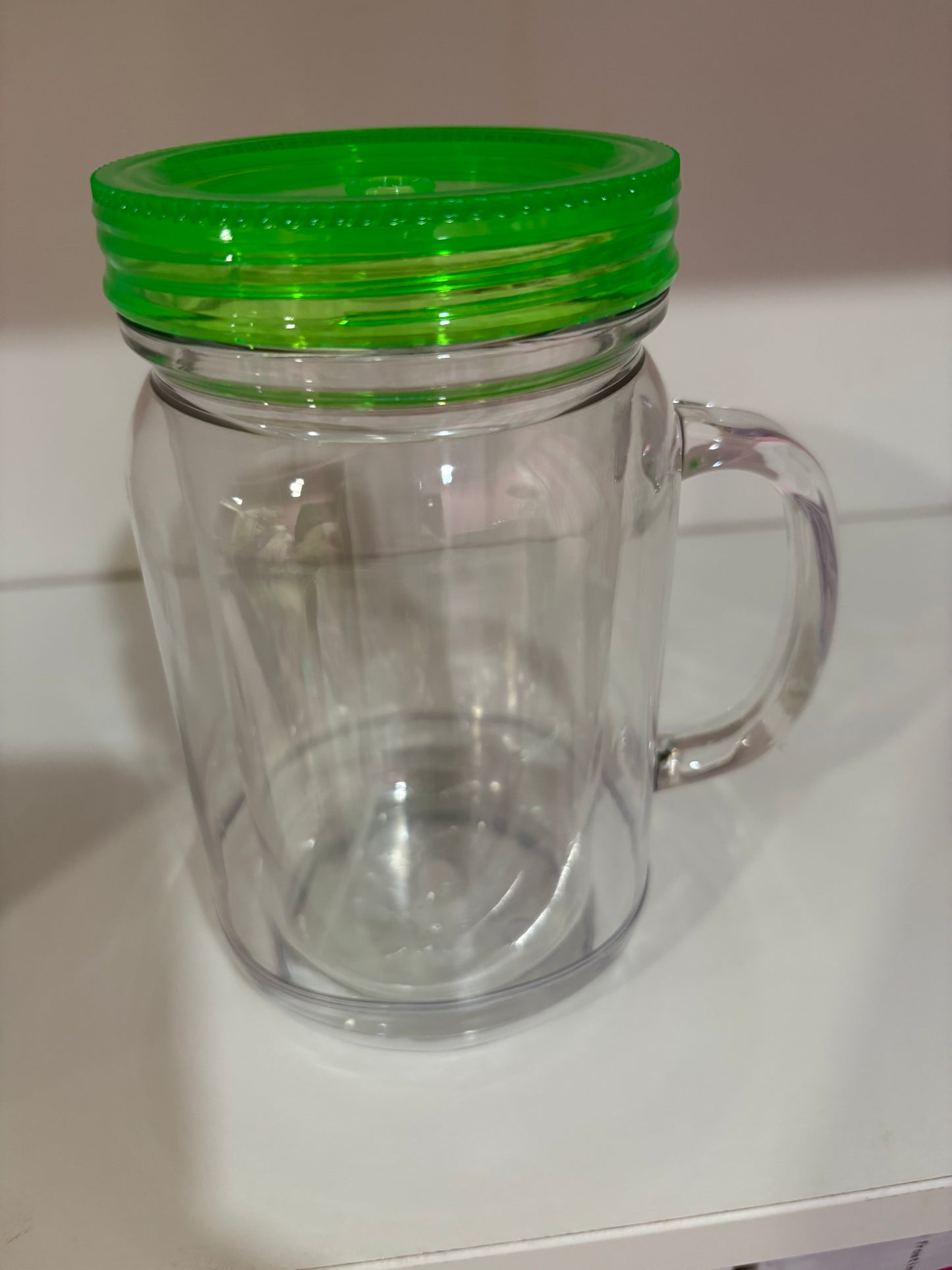 20oz Acrylic Mason Jar