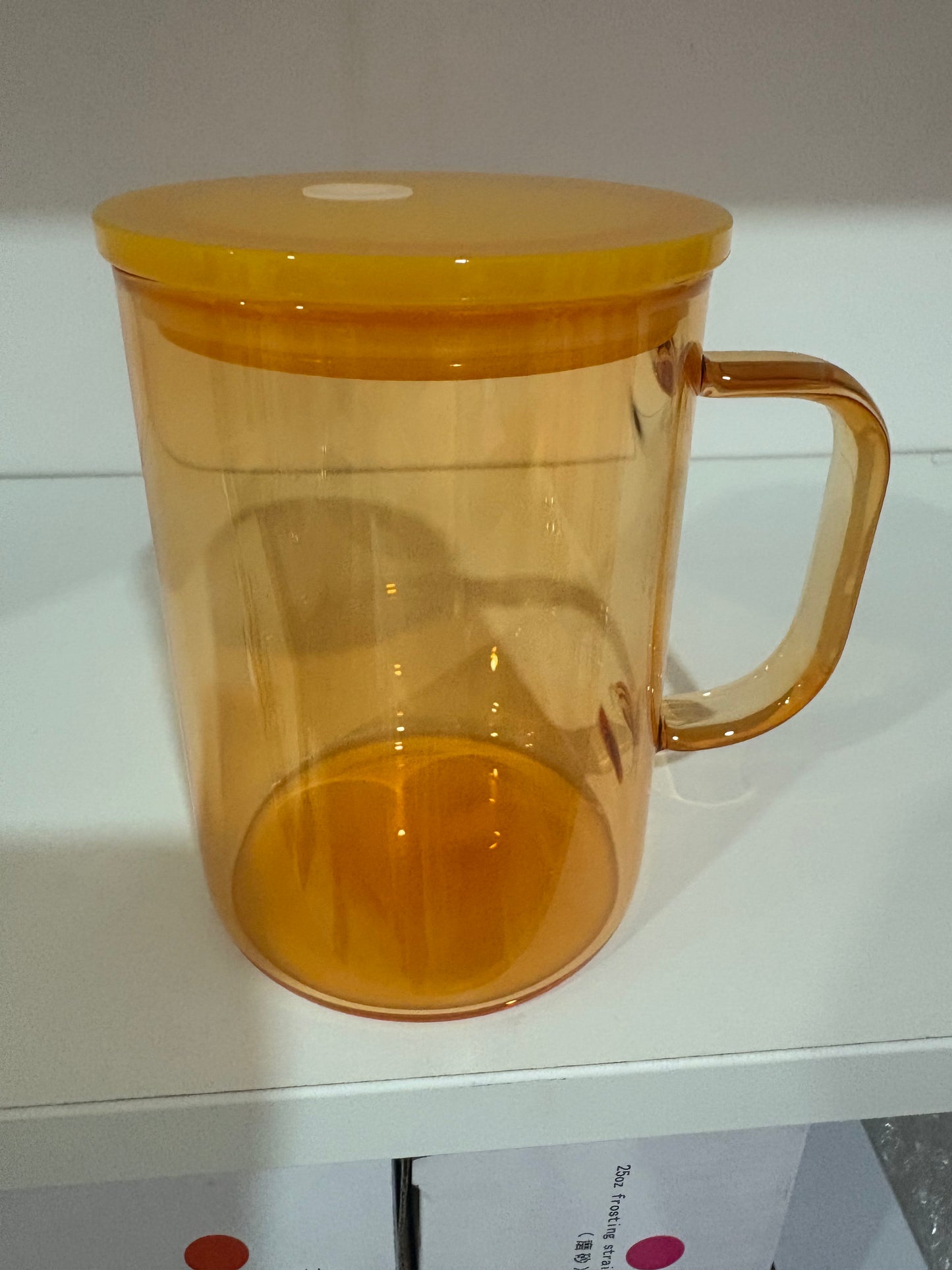 17oz Jelly Colored Glass Mugs