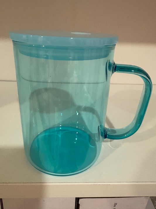 17oz Jelly Colored Glass Mugs