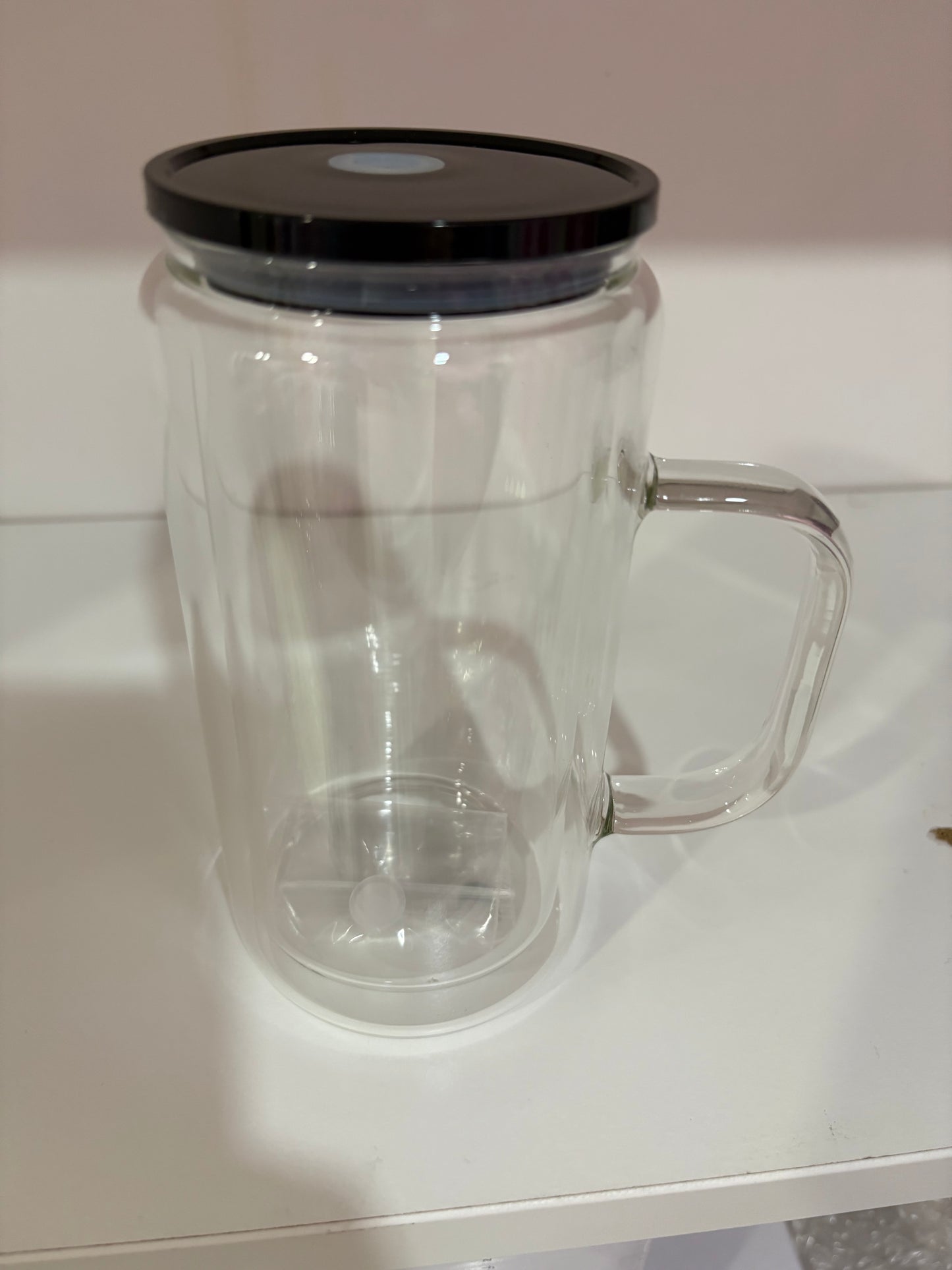 16oz Snowglobe w/ Handle