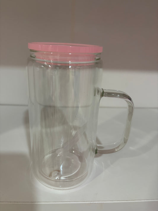 16oz Snowglobe w/ Handle