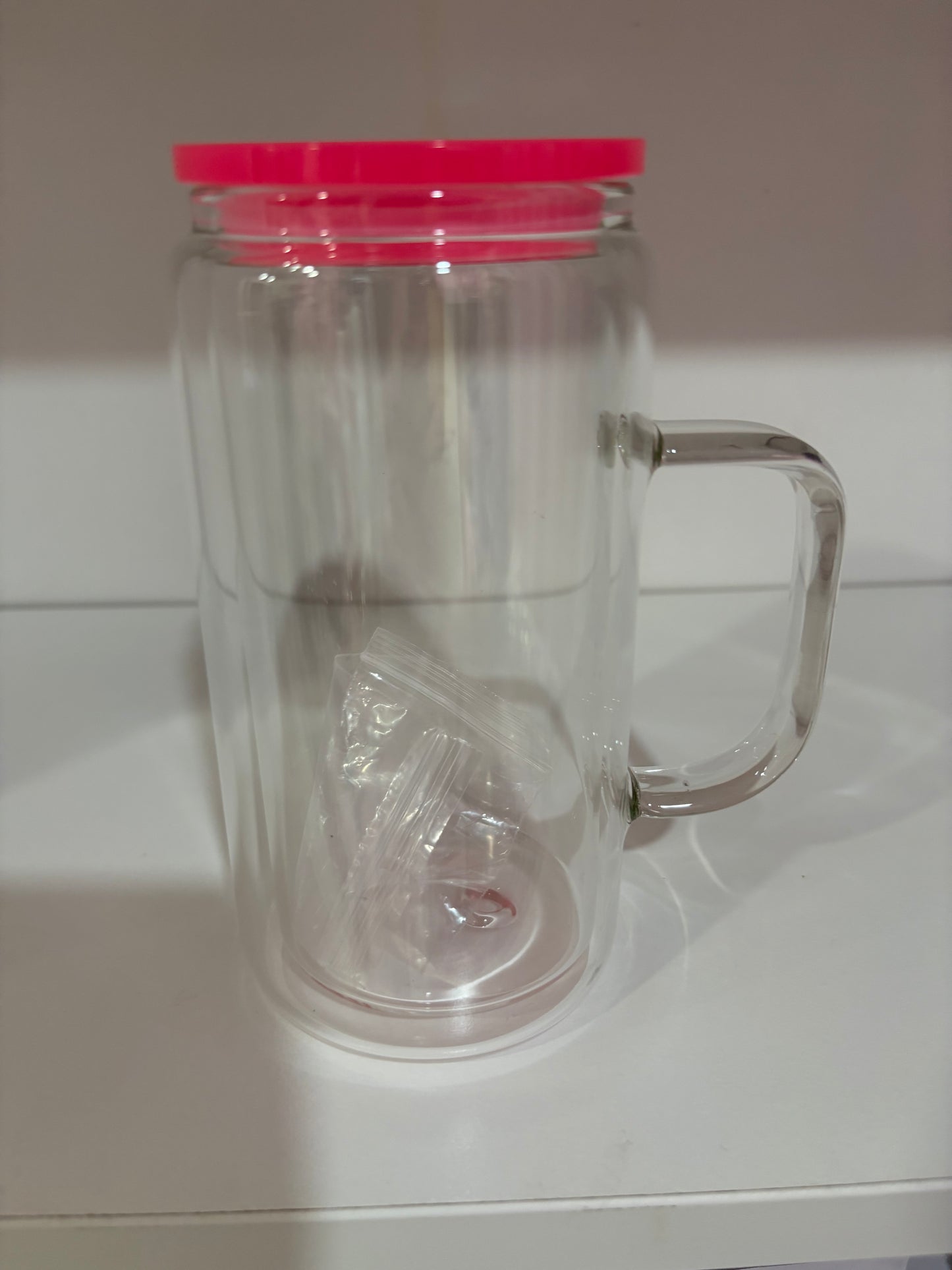 16oz Snowglobe w/ Handle