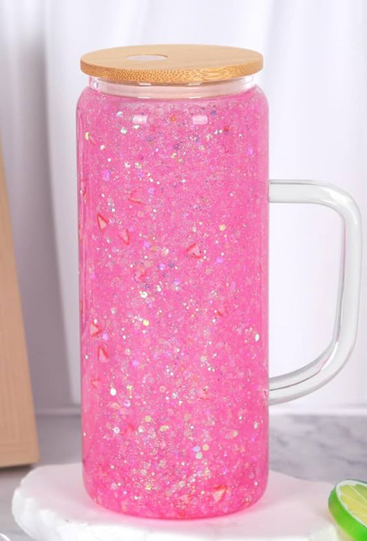 20oz Snowglobe w/ Handle