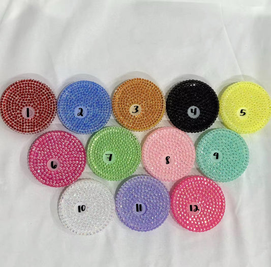 Rhinestone Lids